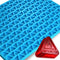 MA, ME, RI, VT THC Triangle Silicone Mold-  2.5mL, 252 Cavity, Half Sheet, Blue