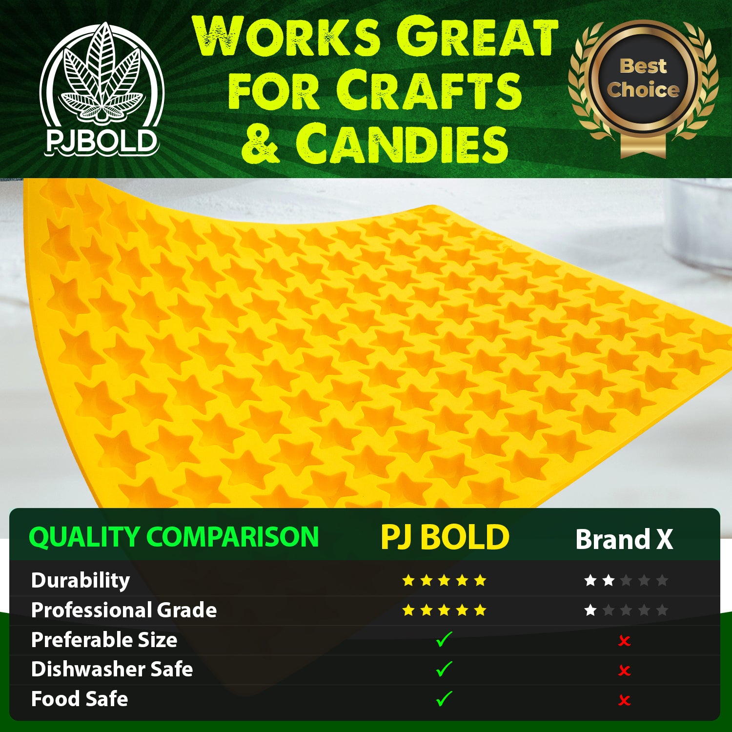 Star Candy Mold - Half Sheet