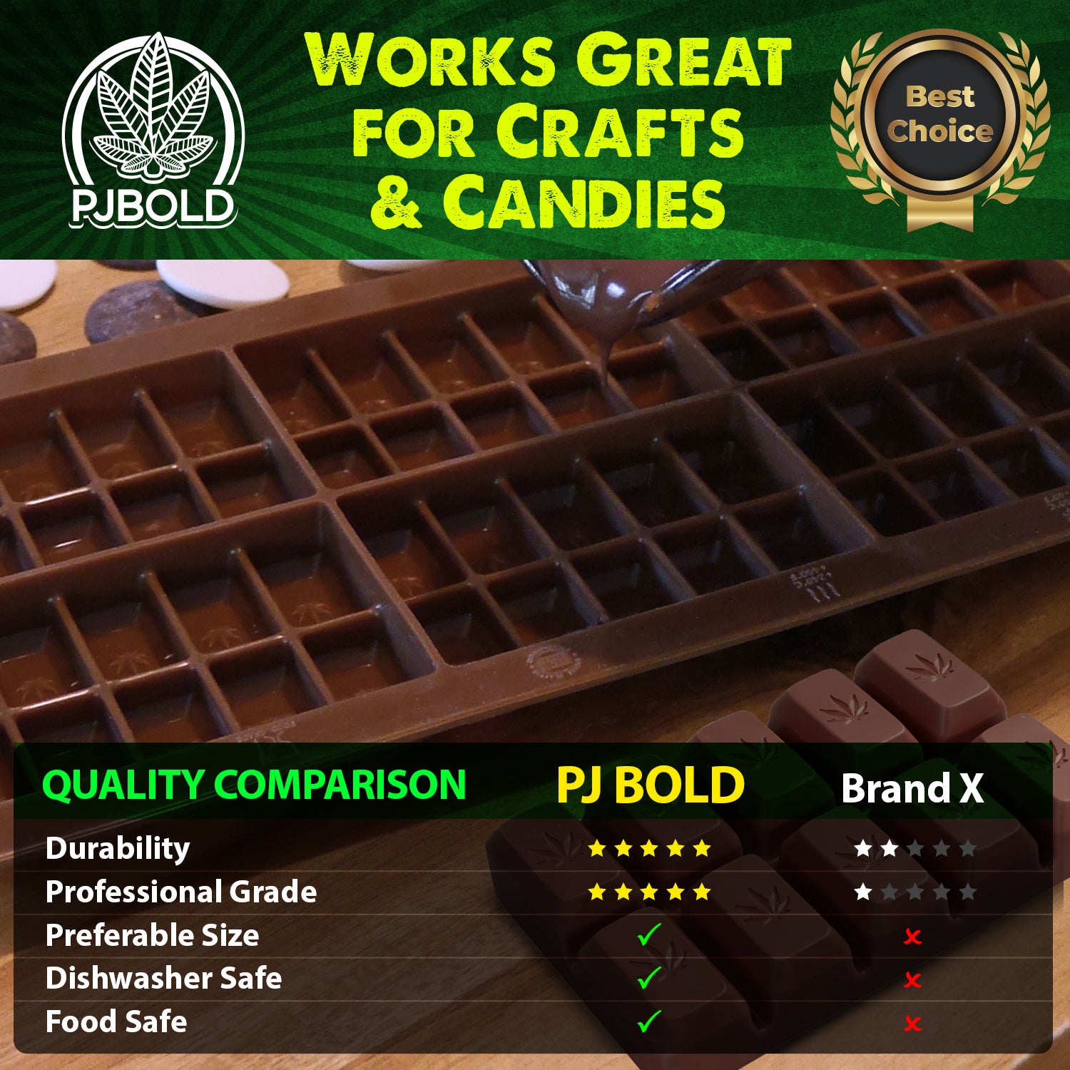 silicone chocolate molds
