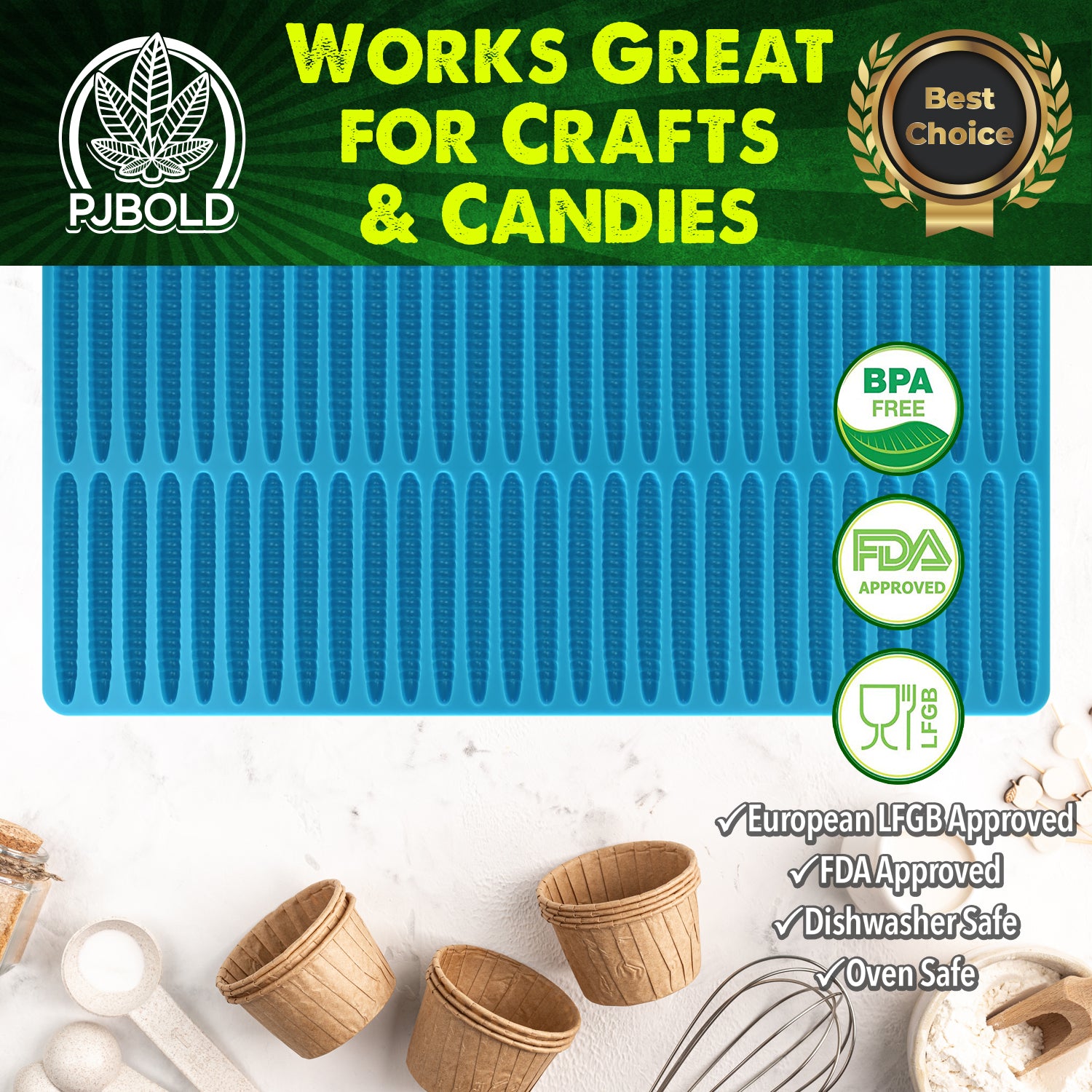 4ML Mold, 87 Cavity, Half Sheet, Blue