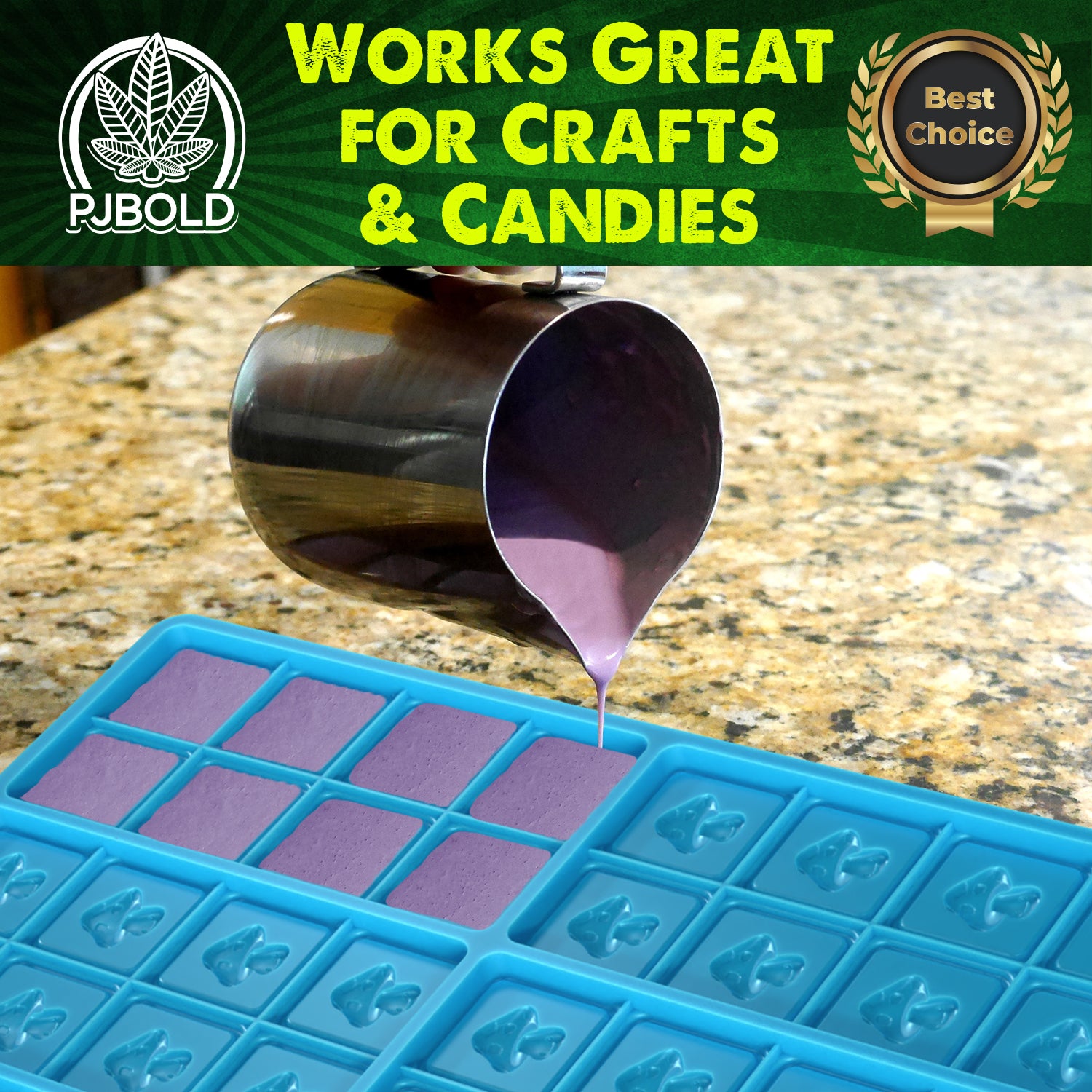 Mushroom Candy Bar Mold