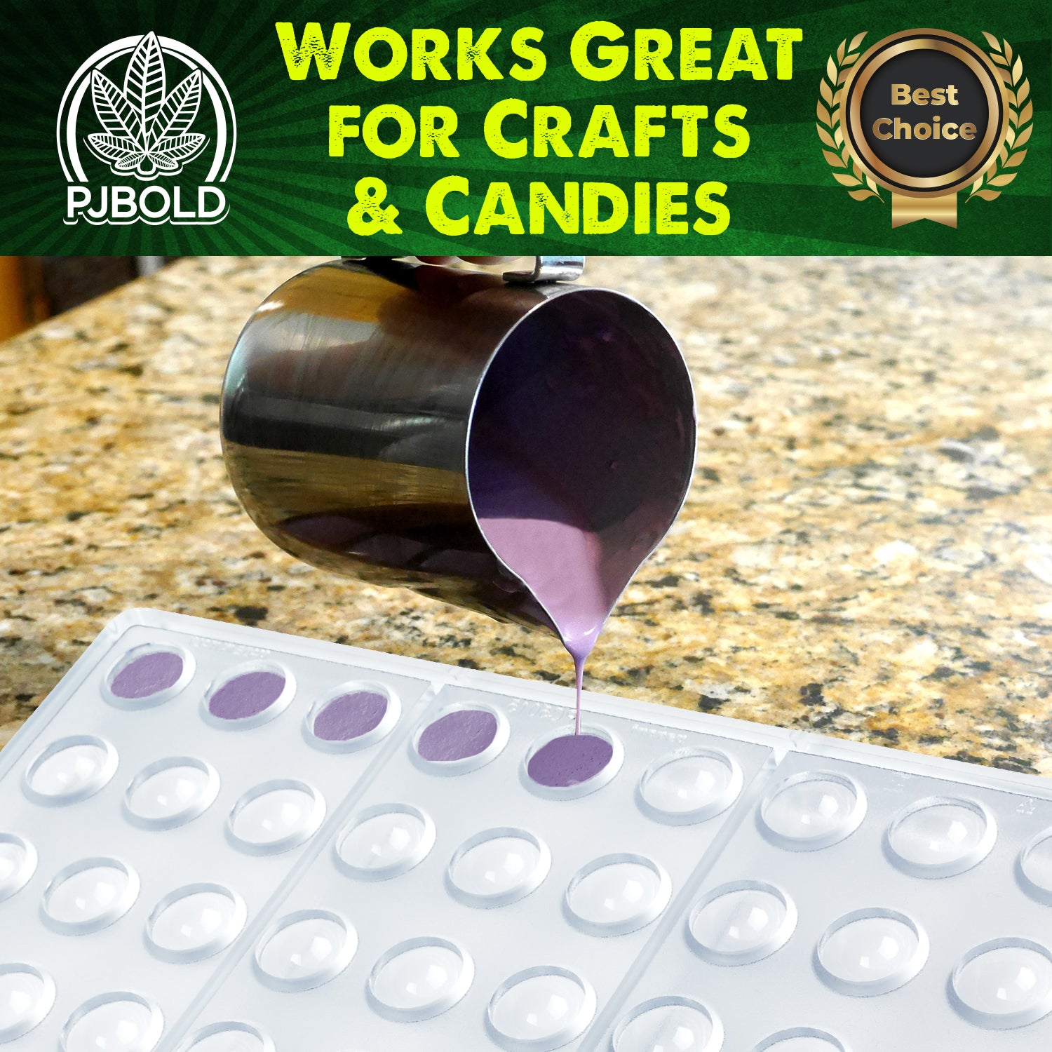  polycarbonate round molds 