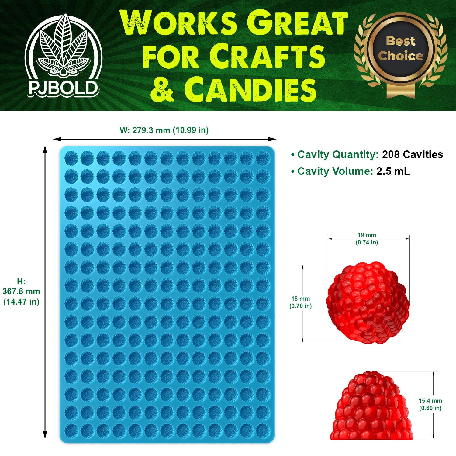 Berry Silicone Mold