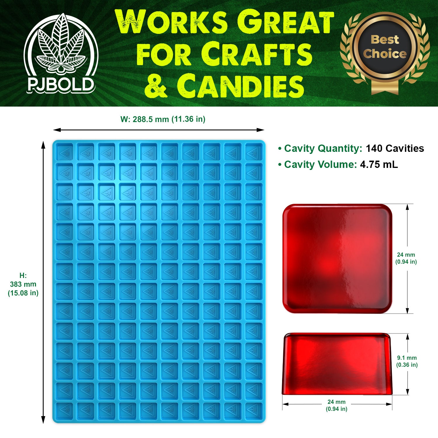 Square Silicone Mold