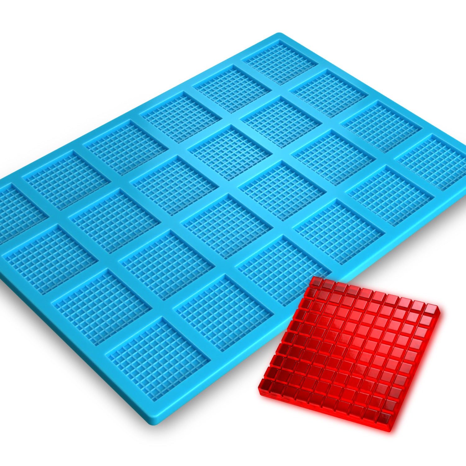 14mL Multi-Dose GelTab Candy Mold – 24 Cavities, Half Sheet | Gummies & Chocolates