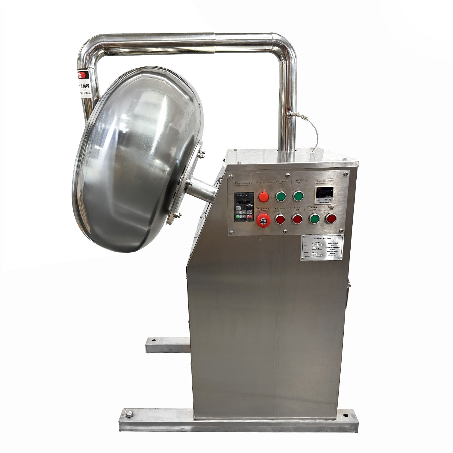 E1008 Panning Machine, 600mm