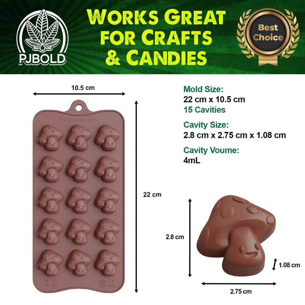Mushroom Candy Mold brief