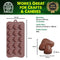 Mushroom Candy Mold, 2 Pack