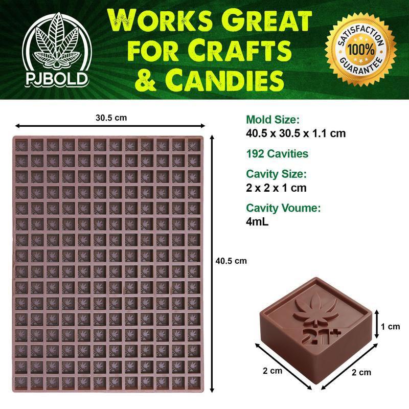Square Silicone Candy Mold - Washington