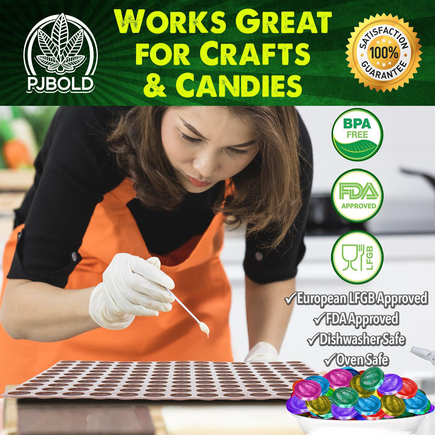 THC Round Candy Mold