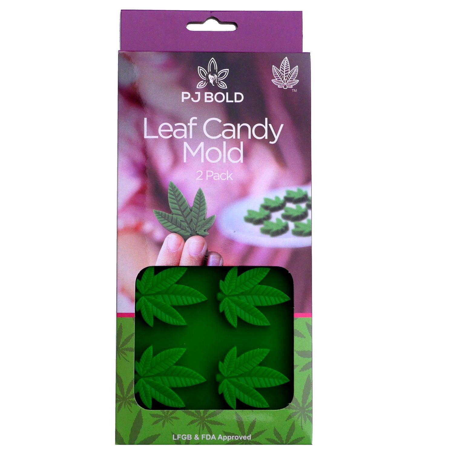 Moules en silicone vert pour feuilles de chanvre et de cannabis, moules pour bonbons, pots de mauvaises herbes, chocolats, bonbons
