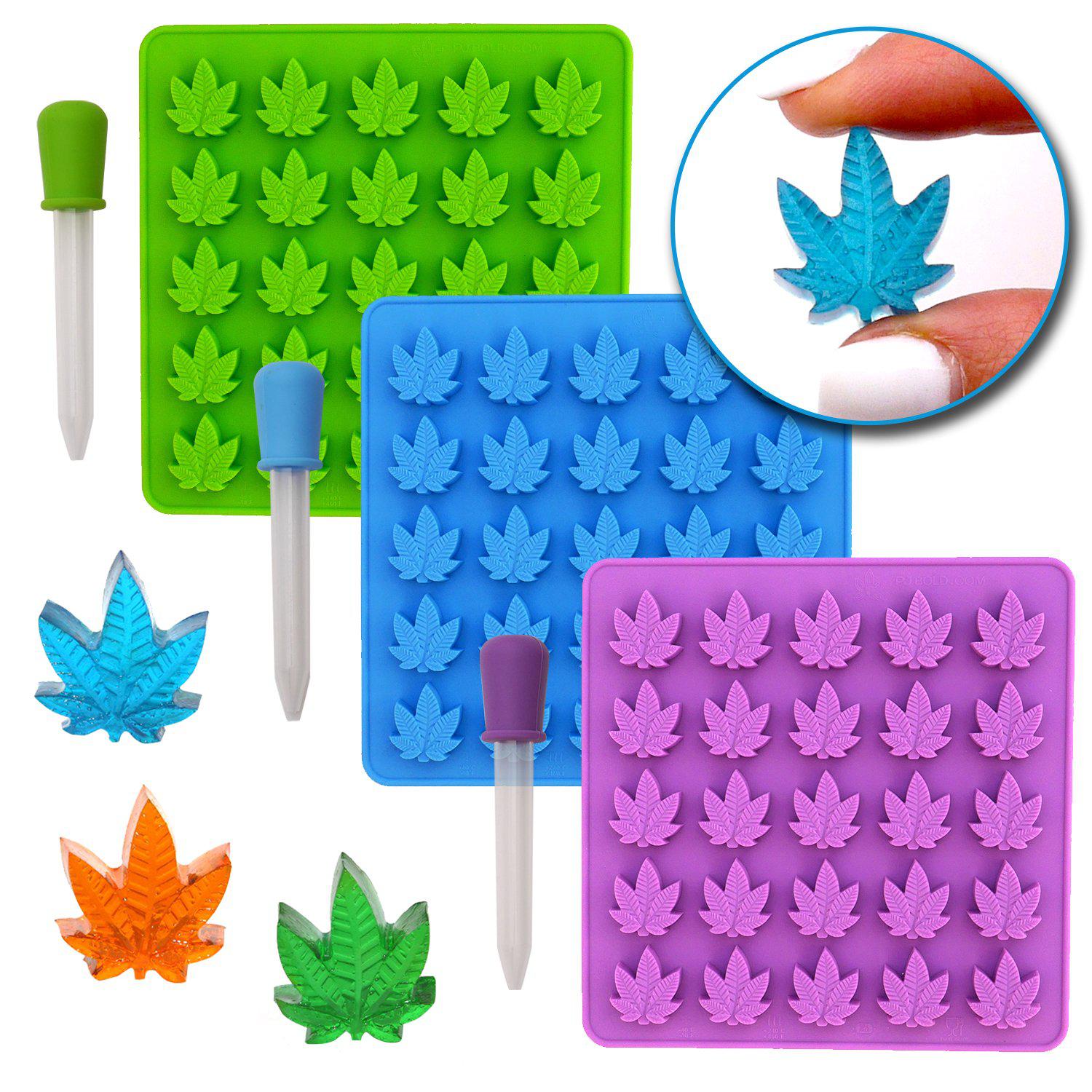 Many Cavities Gummy Candy Molds Silicone Chocolate Gummy Molds With Dropper  Nonstick Food Grade Silicone - Buy Many Cavities Gummy Candy Molds Silicone  Chocolate Gummy Molds With Dropper Nonstick Food Grade Silicone