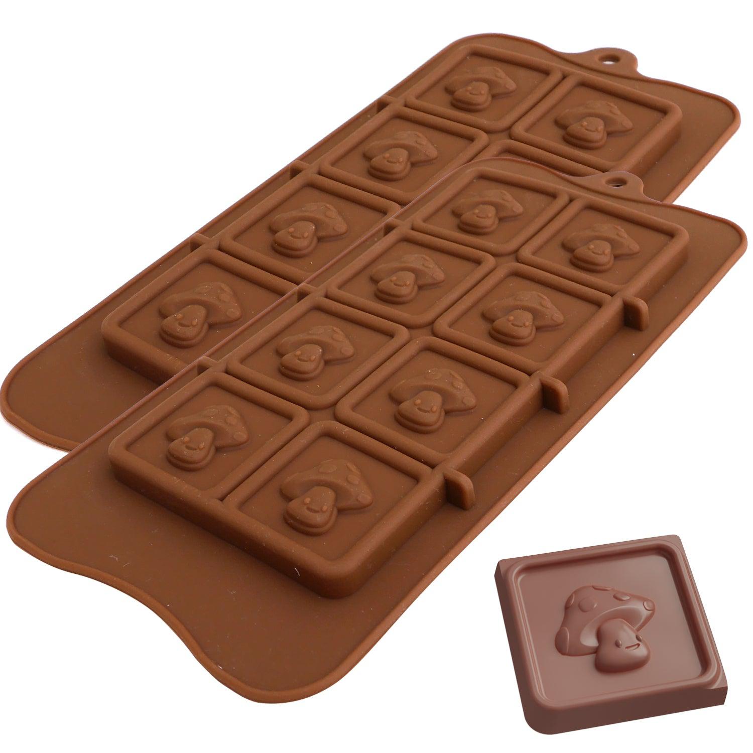 CHOCOLATE BAR MOLD Silicone Candy Mold Unique Soap Embeds -  in 2023