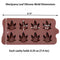 Marijuana Cannabis Hemp Leaf Silicone Molds Candy Weed Pot Mold Chocolate Gummy