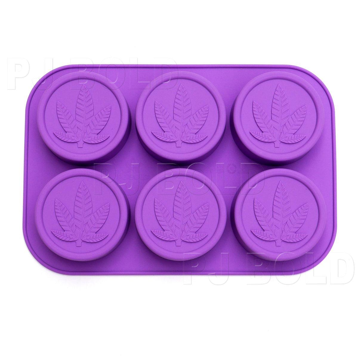Moldes de silicona para jabón, caramelos, hojas de cáñamo, marihuana, cannabis